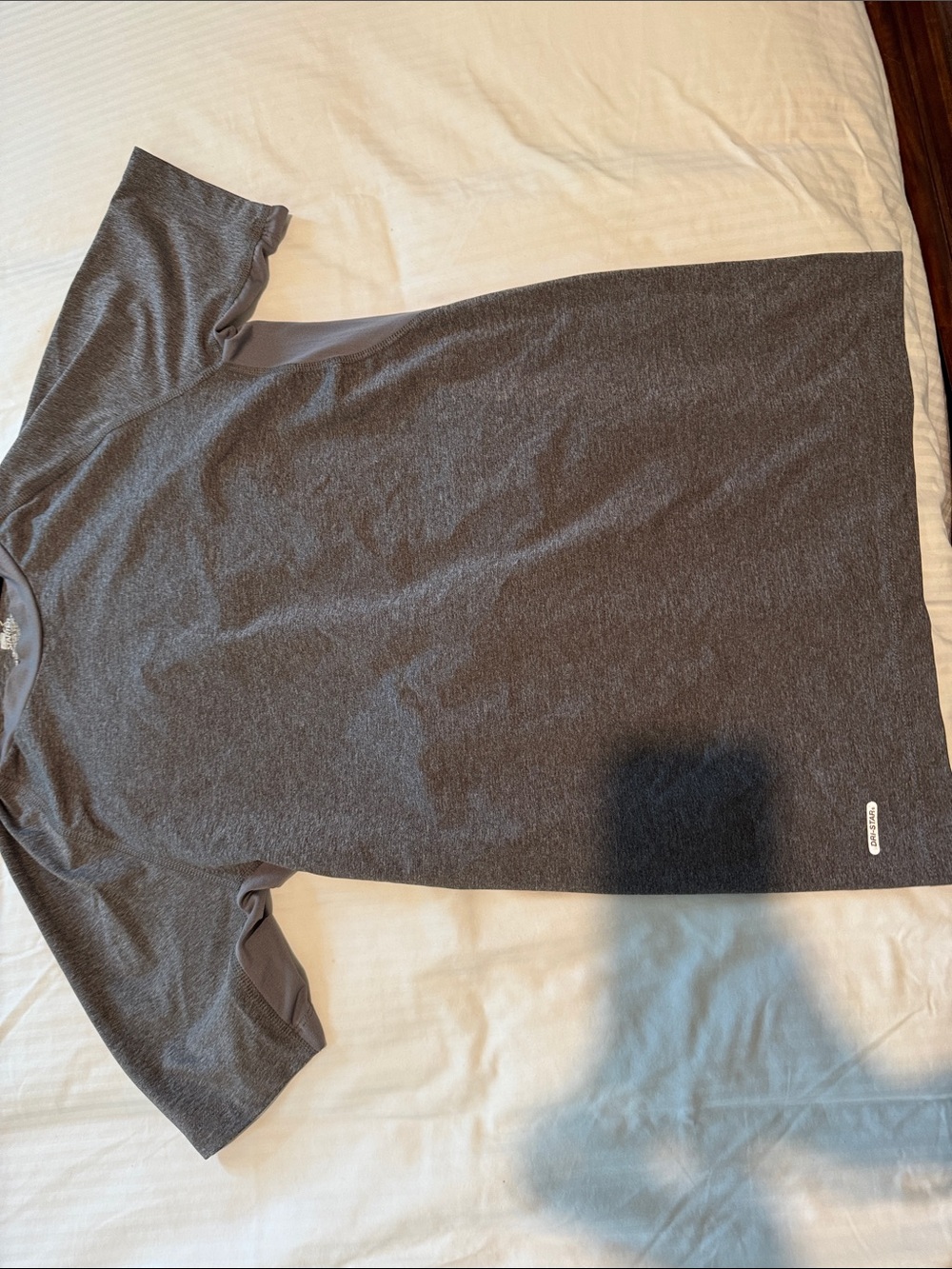 STARTER Men's Dark Gray Performance Short Sleeve Tee